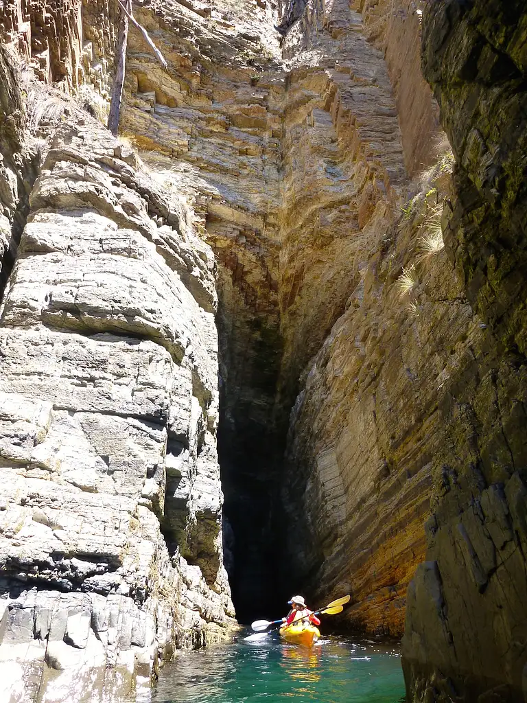 Full Day Cliffs, Caves & Beaches Kayaking Tour From Hobart