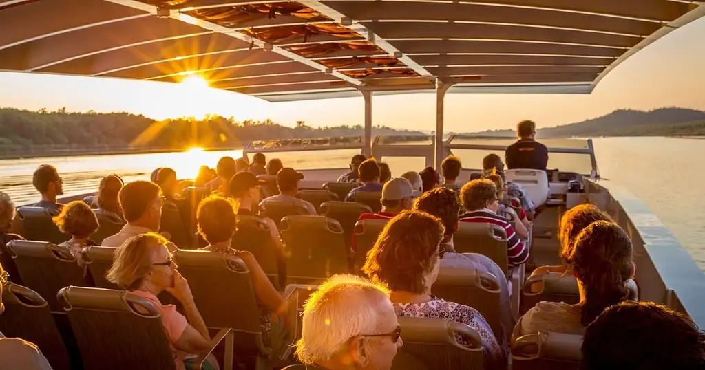 Ord River Discoverer with Sunset