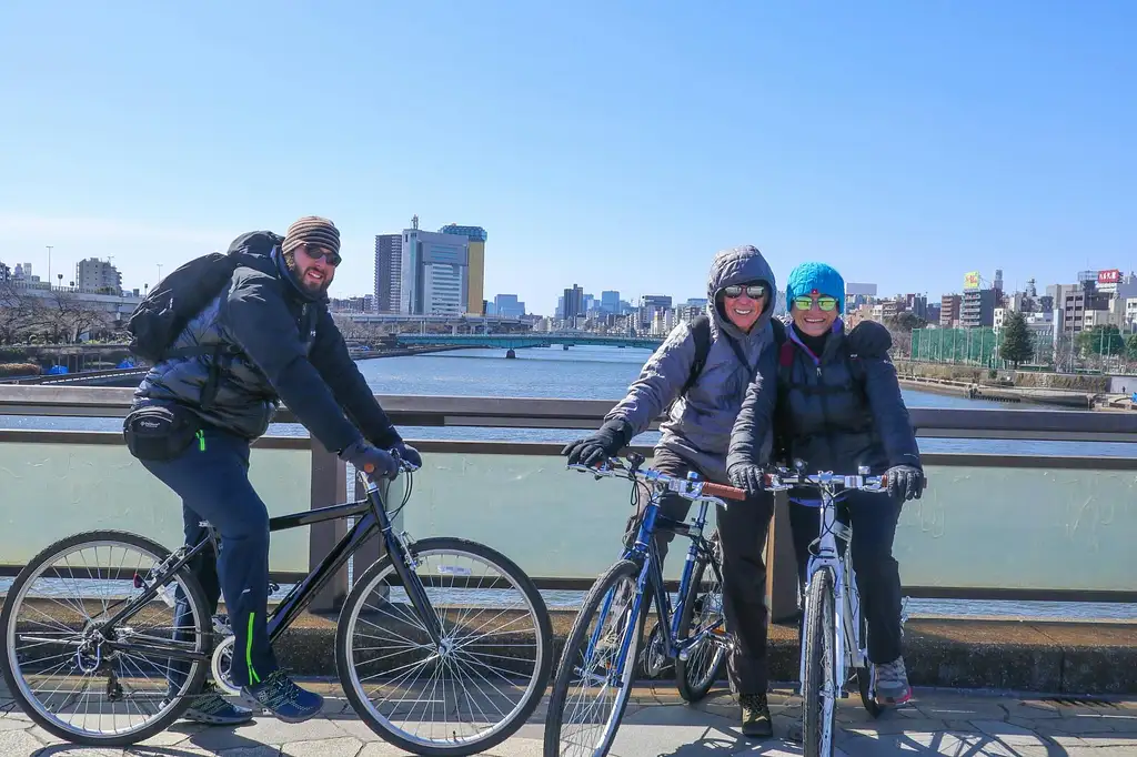 Tokyo and Edo Hidden Gem Bike Tour with Lunch