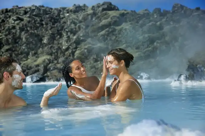 Golden Circle and Blue Lagoon Tour with Crater Admission | Small-group Tour