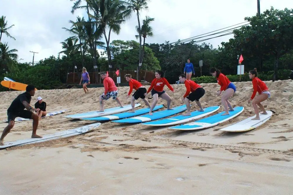 Beginner Surf Lesson North Shore