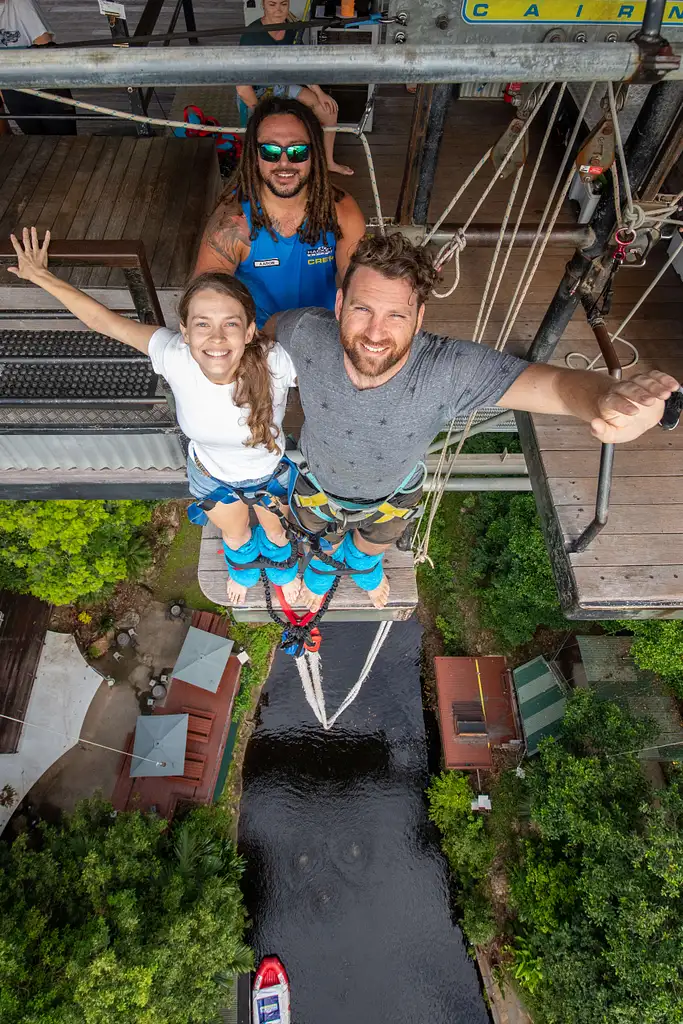 Bungy Jump and Giant Swing Combo | Skypark Cairns