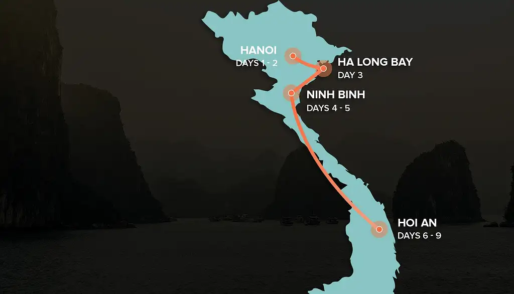 9 Day Vietnam Tour - Hanoi to Hoi An | 18-39s