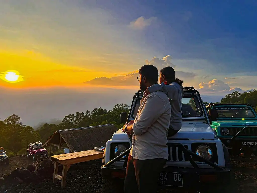 Full Day Mount Batur Jeep Tour with Sunrise Breakfast | Private Tour