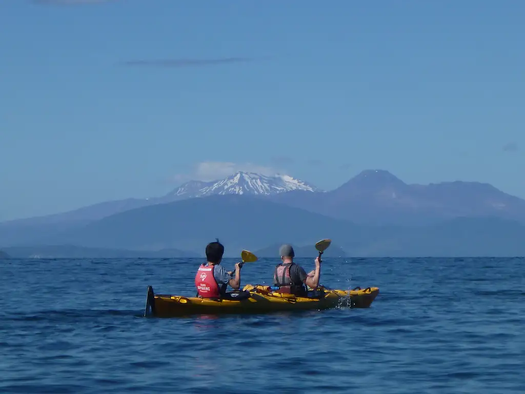 Maori Rock Carving Kayak Tour - Half Day