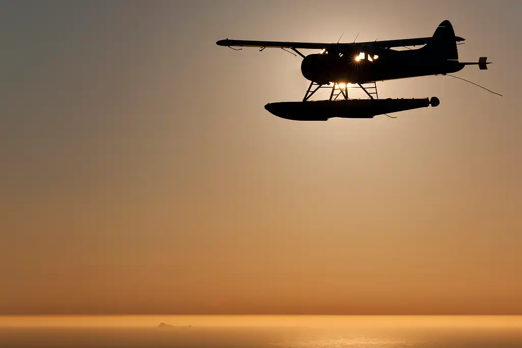 Sunset Champagne Scenic Flight