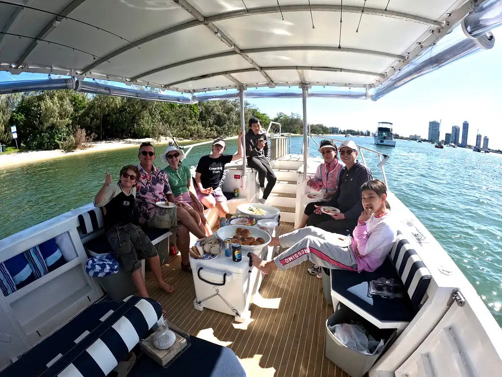 Surfers Paradise to Wavebreak Island Private Celebrations Cruise!