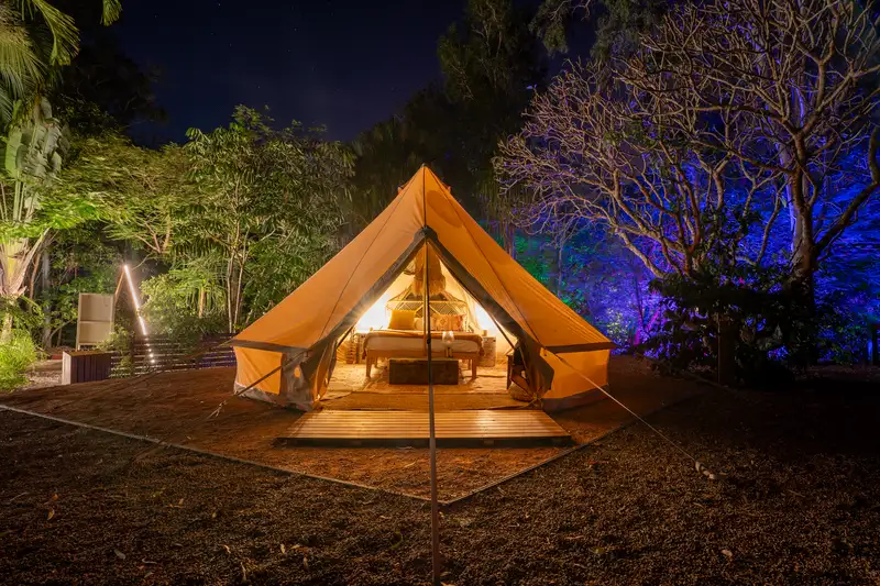 Glamping & Wildlife Park Tour 2 Night Package - Magnetic Island