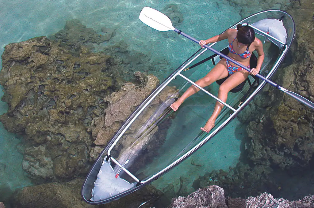 Oahu Clear Kayak Tour Of Hidden Beaches, Cliffs, and Sandbars