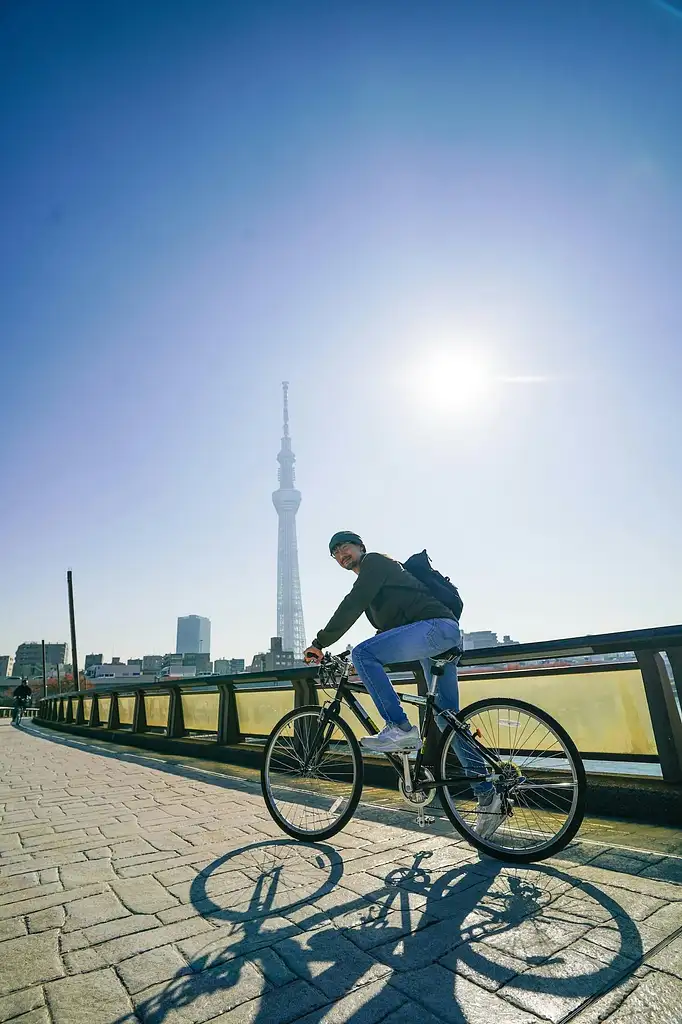 Tokyo and Edo Hidden Gem Bike Tour with Lunch