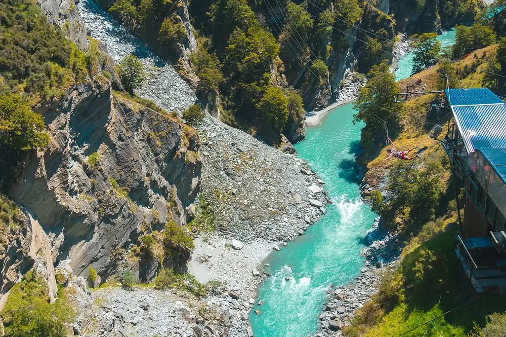 Shotover Canyon Swing Queenstown