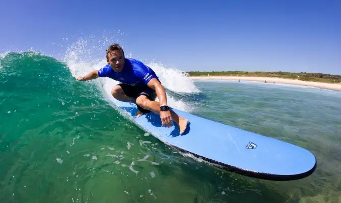 Lets Go Surfing Pass Plus - 3 Lessons - Byron Bay