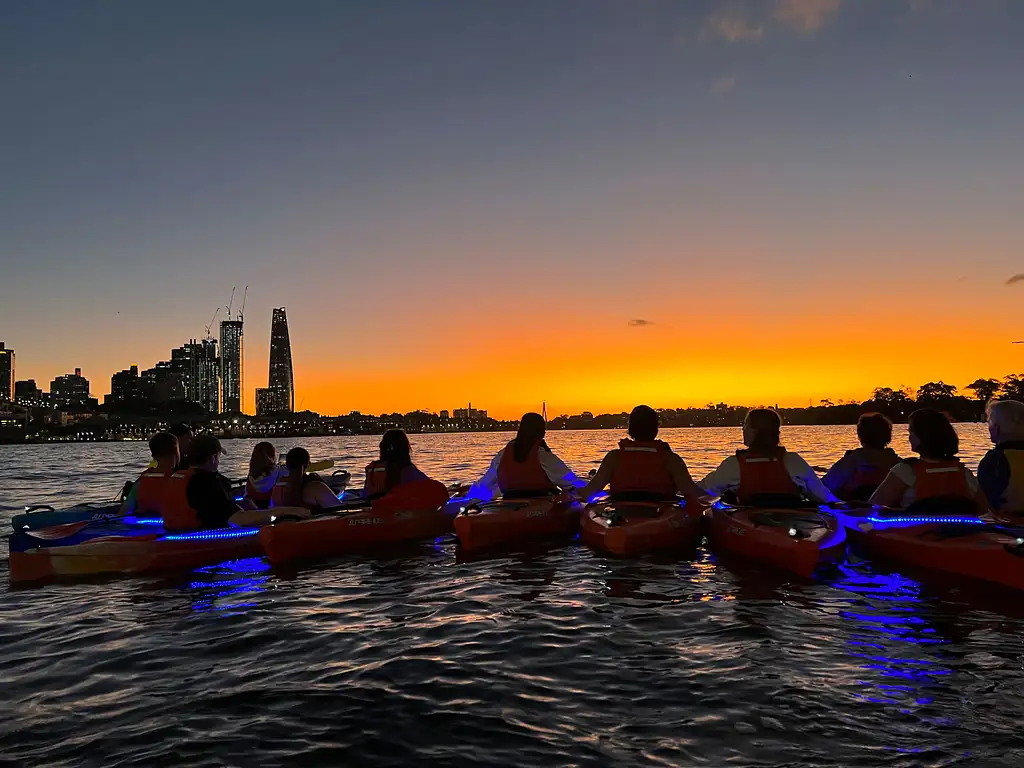 Sunset Kayak on Sydney Harbour