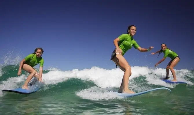 Lets Go Surfing Pass Plus - 3 Lessons - Byron Bay