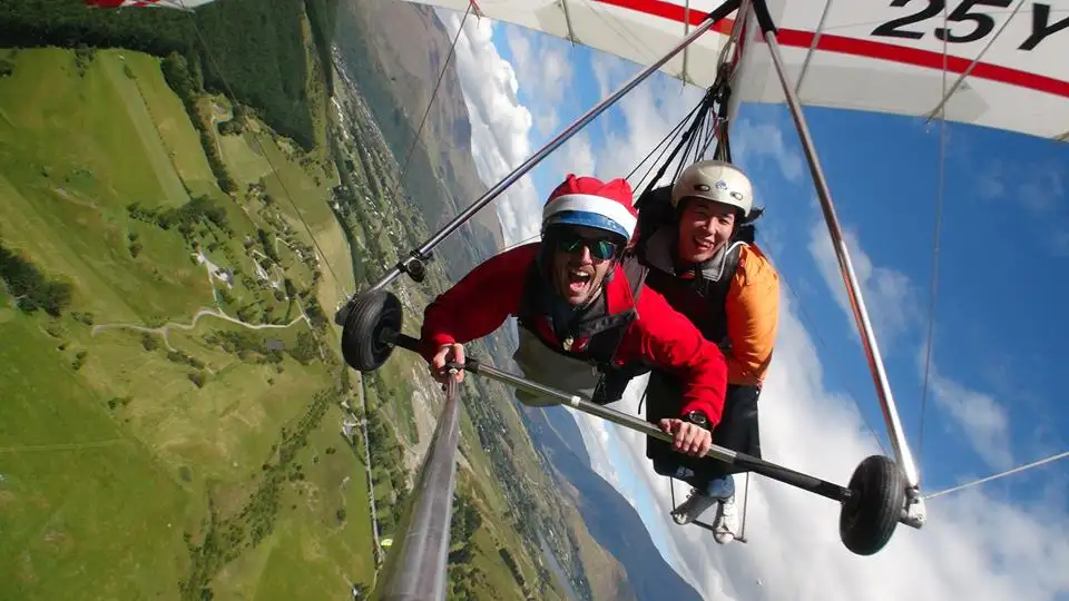 Queenstown Summer Hang Gliding Instructional