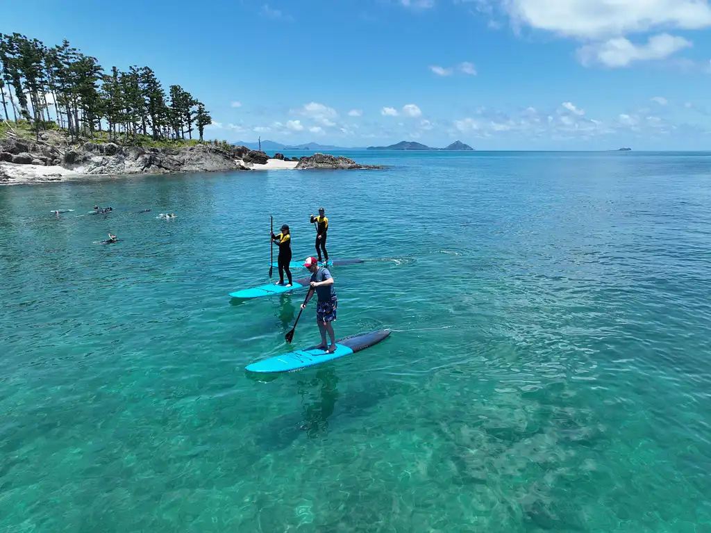 Whitsundays Islands Sail, SUP & Snorkel Day Tour