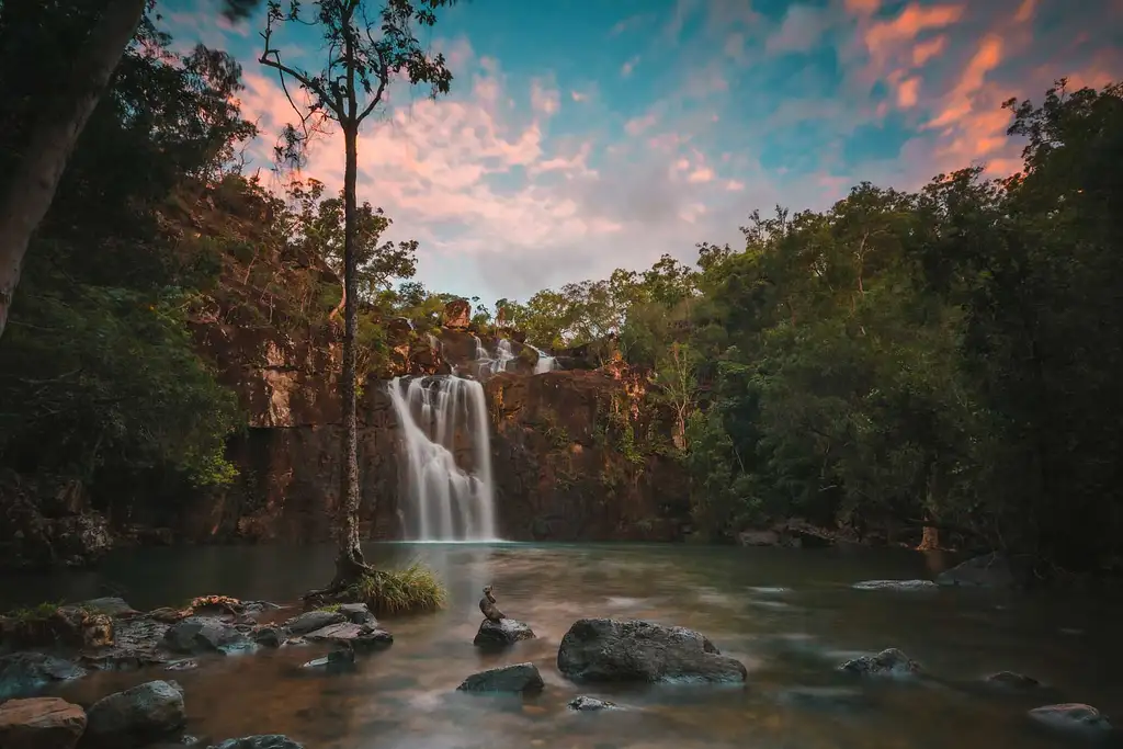 Falls to Paradise - Cedar Creek Falls & Beach Bar