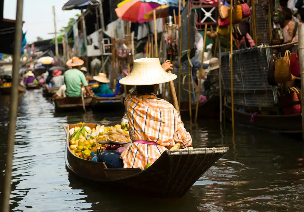 Bangkok's Must see Markets: Floating Delights & Railway Rush | Half Day Private Tour