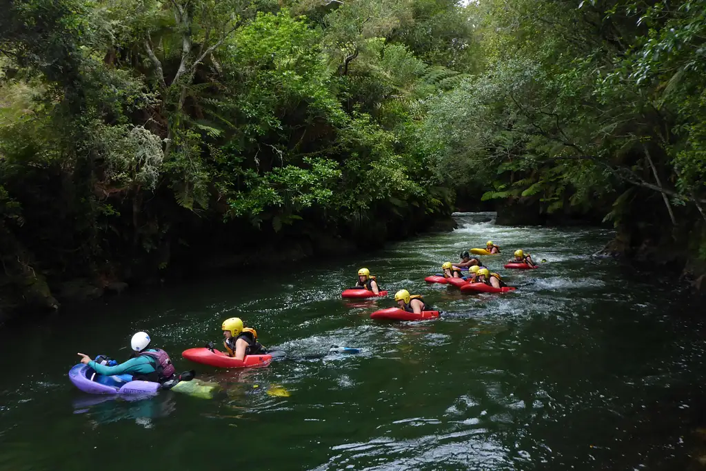 Kaituna River White Water Sledging