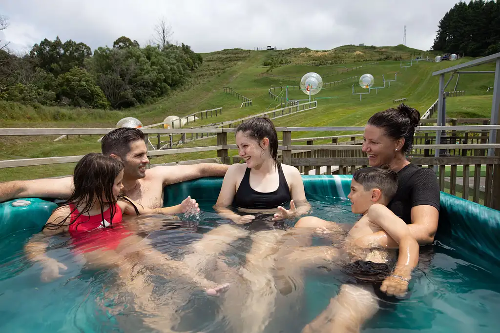 Zorb Rotorua - Straight Track