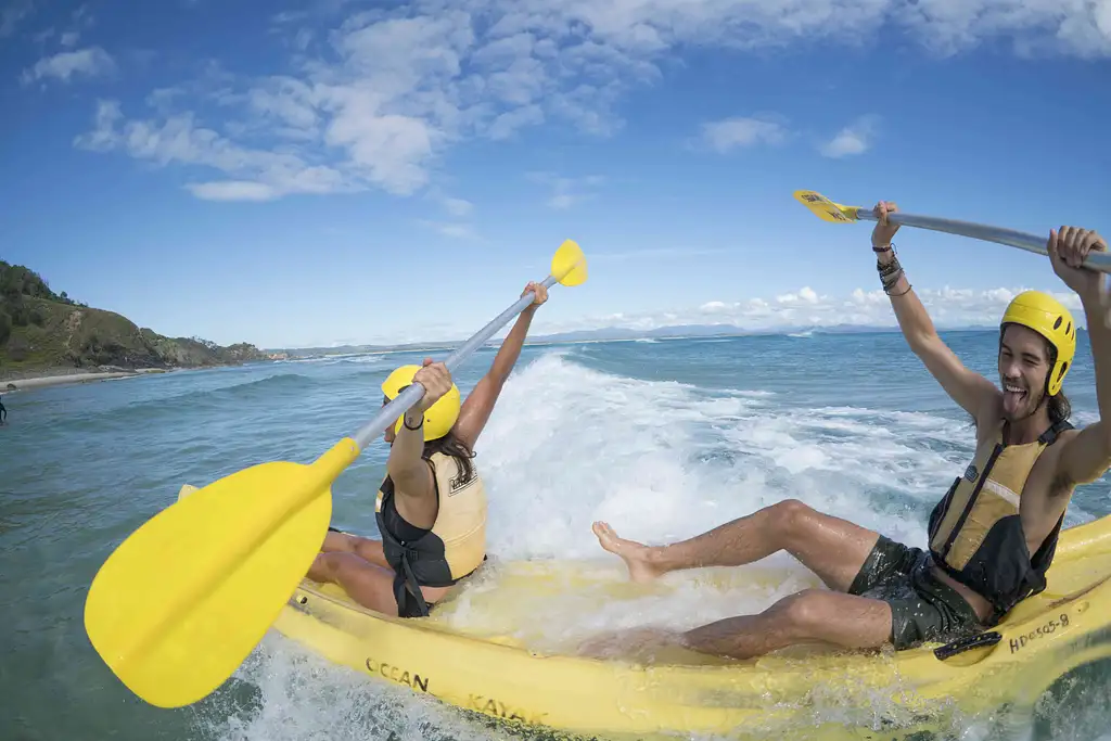 Dolphin Watching and Kayaking Experience from Byron Bay