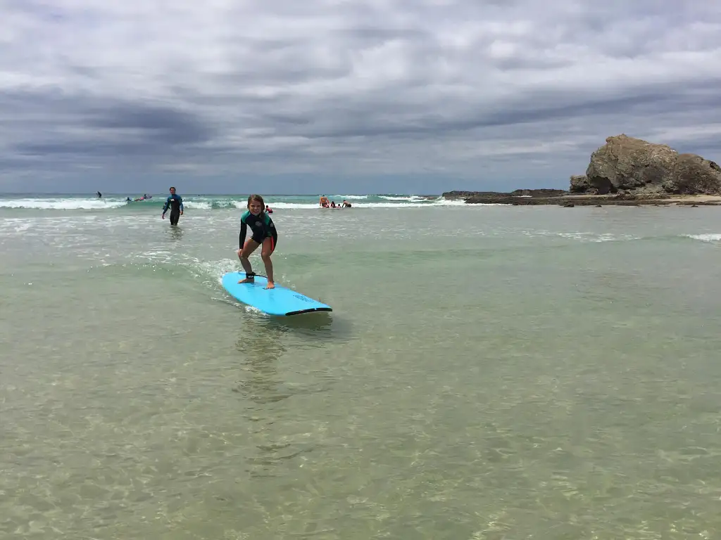 Beginners Surf Lesson Gold Coast (Tallebudgera) - 2.5 hr or Full day