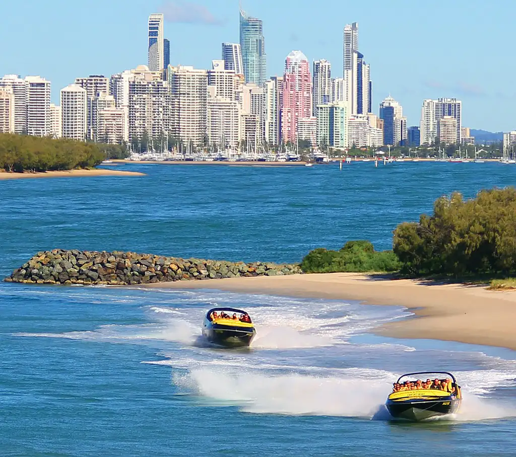 Broadwater Adventure Jet Boat Ride & Aquaduck Safari