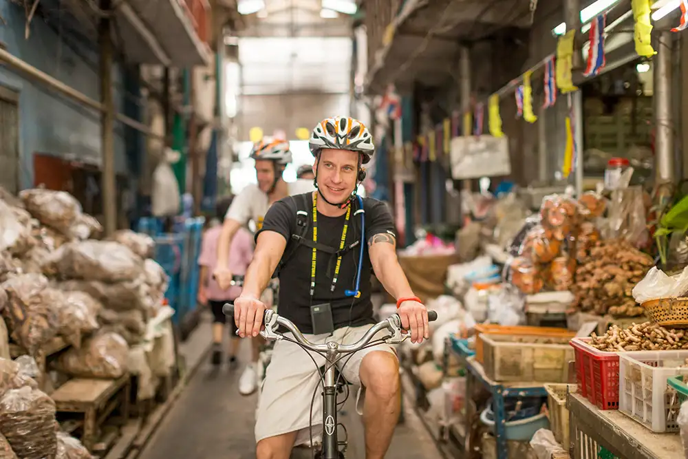 Go Pink - Bangkok Bike Chinatown Tour