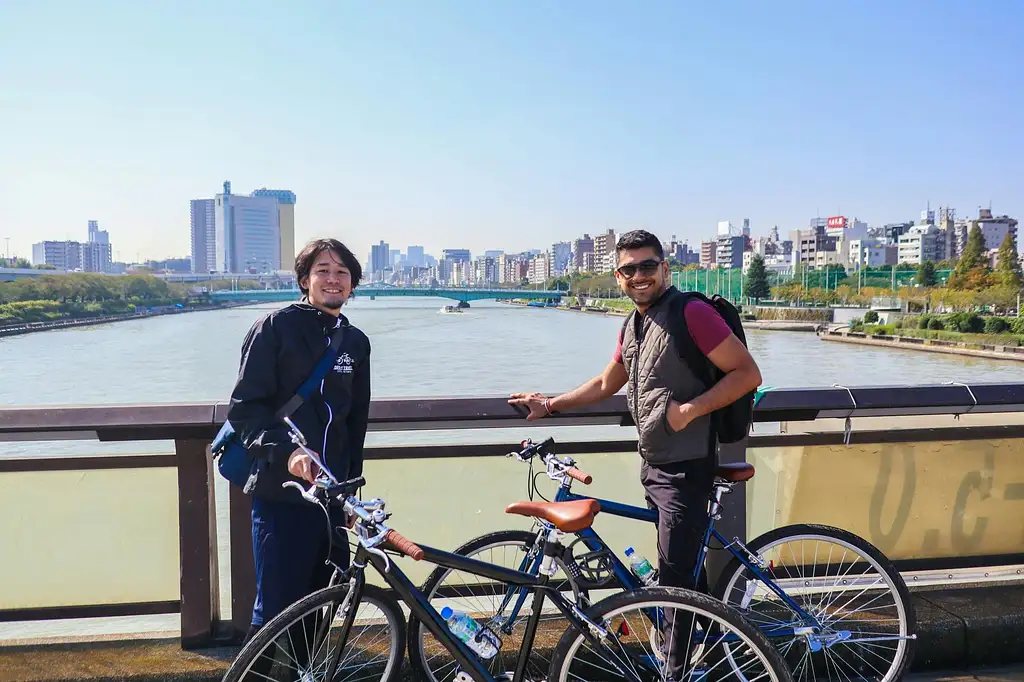 Tokyo and Edo Hidden Gem Bike Tour with Lunch