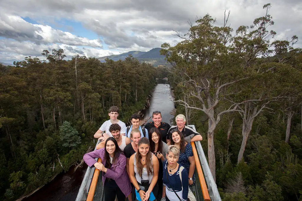 Tahune Airwalk & Hastings Cave From Hobart