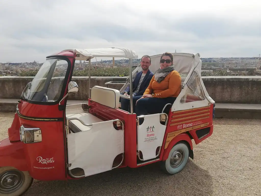 Seven Hills of Rome Tour By Ape Calessino | Private Tour