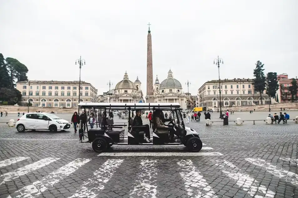 Rome city highlights guided tour by golf cart - Private Tour