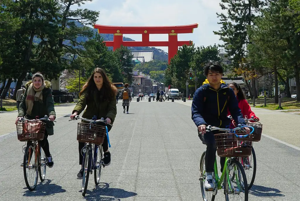 Kyoto Historical Cycling Tour with The Golden Pavilion | [W/Lunch] Kyoto Highlights Bike Tour with UNESCO Zen Temples