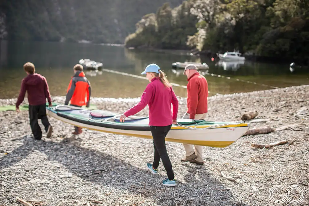 Kayak Doubtful Sound from Manapouri