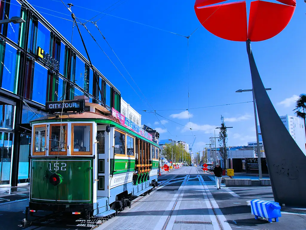 Christchurch Tram | Hop On Hop Off City Tour