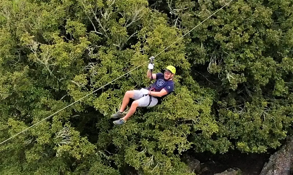 Waitomo Zipline Tour