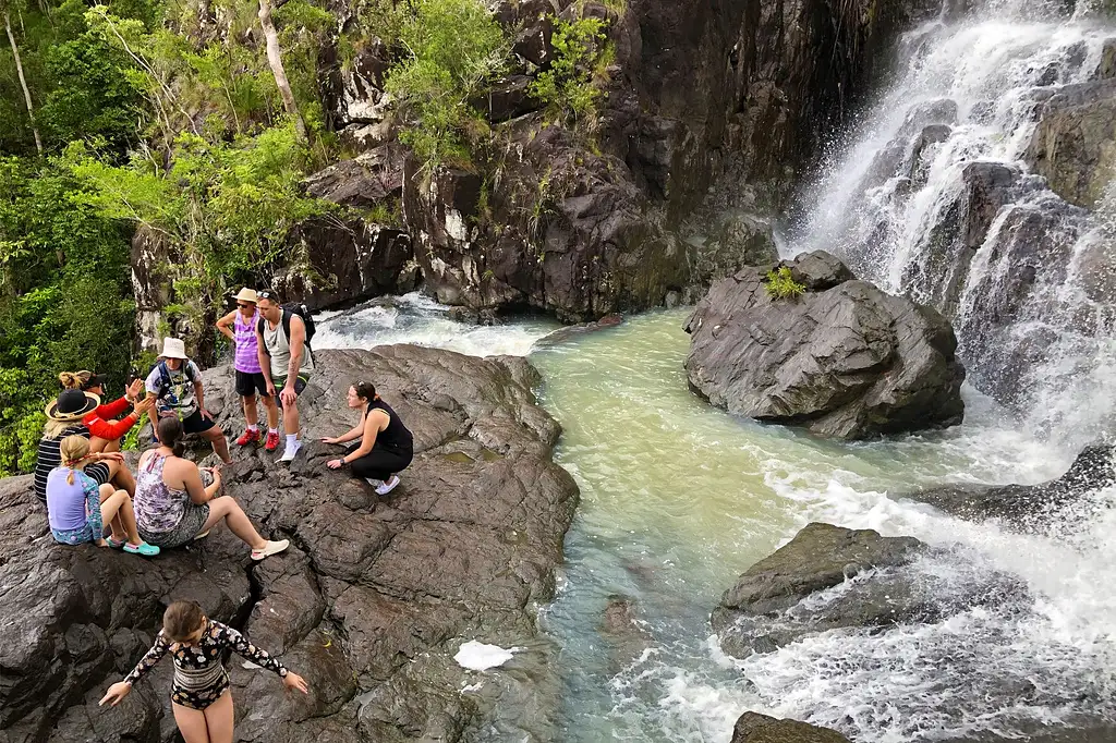 Falls to Paradise - Cedar Creek Falls & Beach Bar