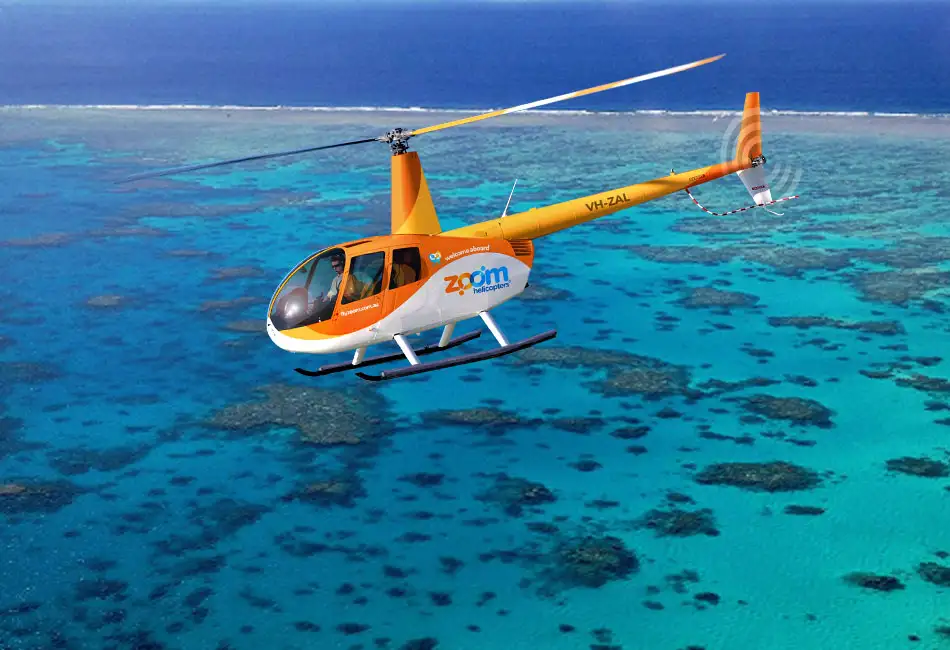 Outer Great Barrier Reef Helicopter Flight | 40 Minutes