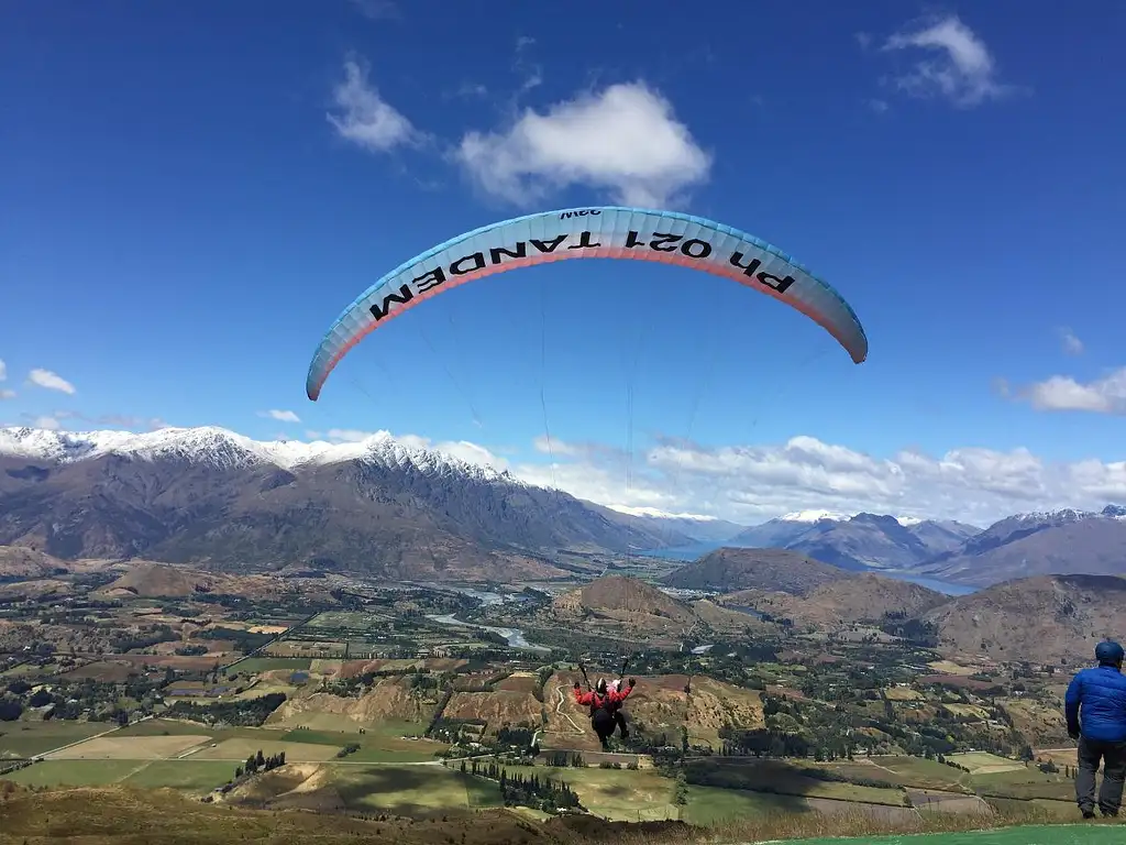 Queenstown Summer Paragliding - Main Take Off