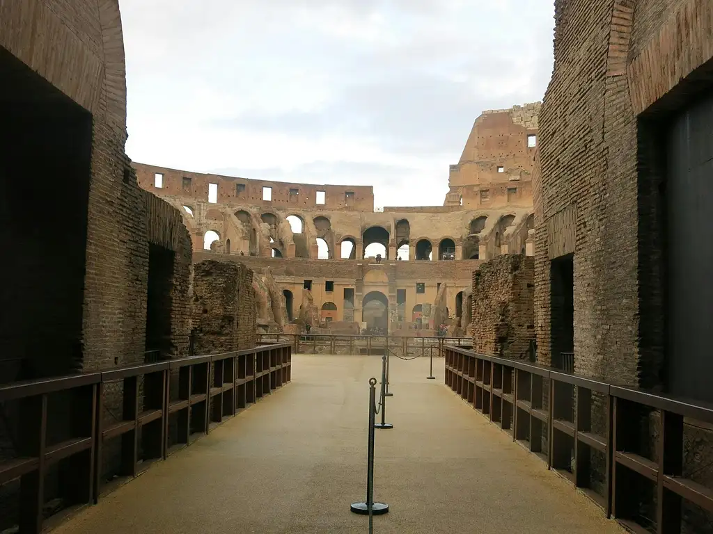 Restricted areas tour of Gladiator's Arena and Roman Forum