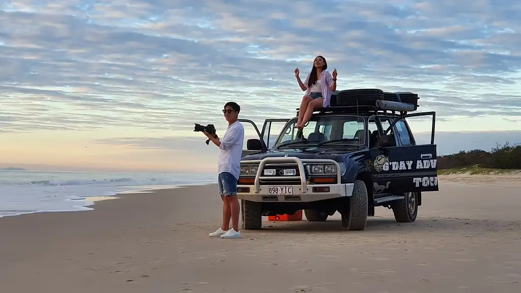 Bribie Island 4WD, Kayak, Beach & Bunker Half Day Tour