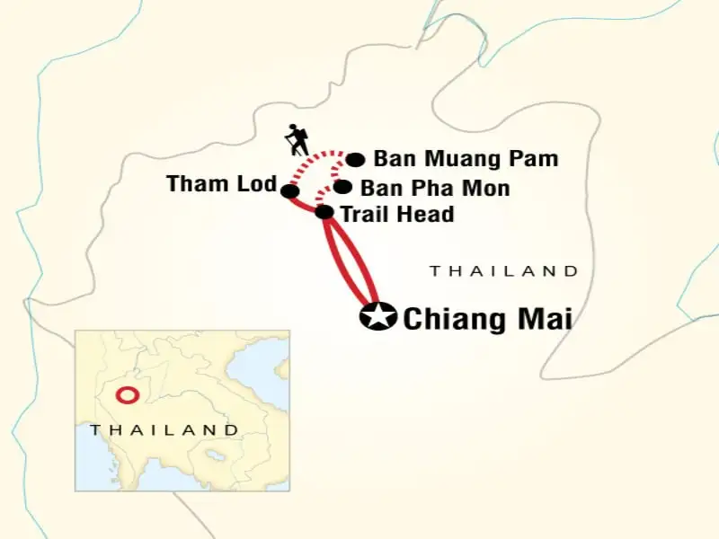 5 Day Northern Thailand Hilltribes Trek  - Chiang Mai to Chiang Mai | G Adventures