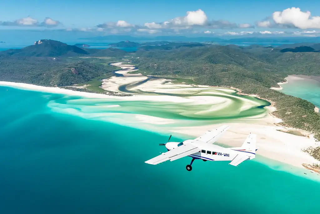 Whitsundays Heart Reef Scenic Flight From Airlie Beach - 1 hour