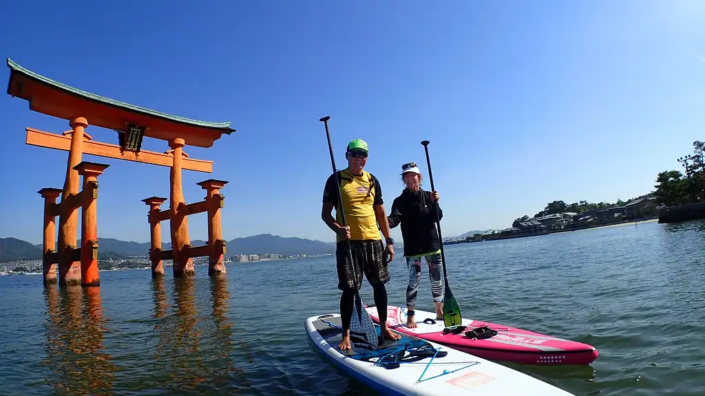 SUP Tour of the Itsukushima Shrine