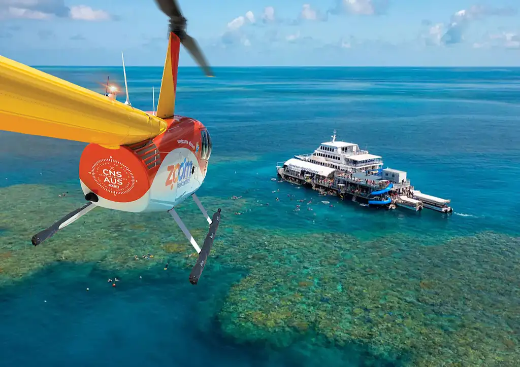 Reef ZOOM Morning Reef Experience | Round Trip By Helicopter