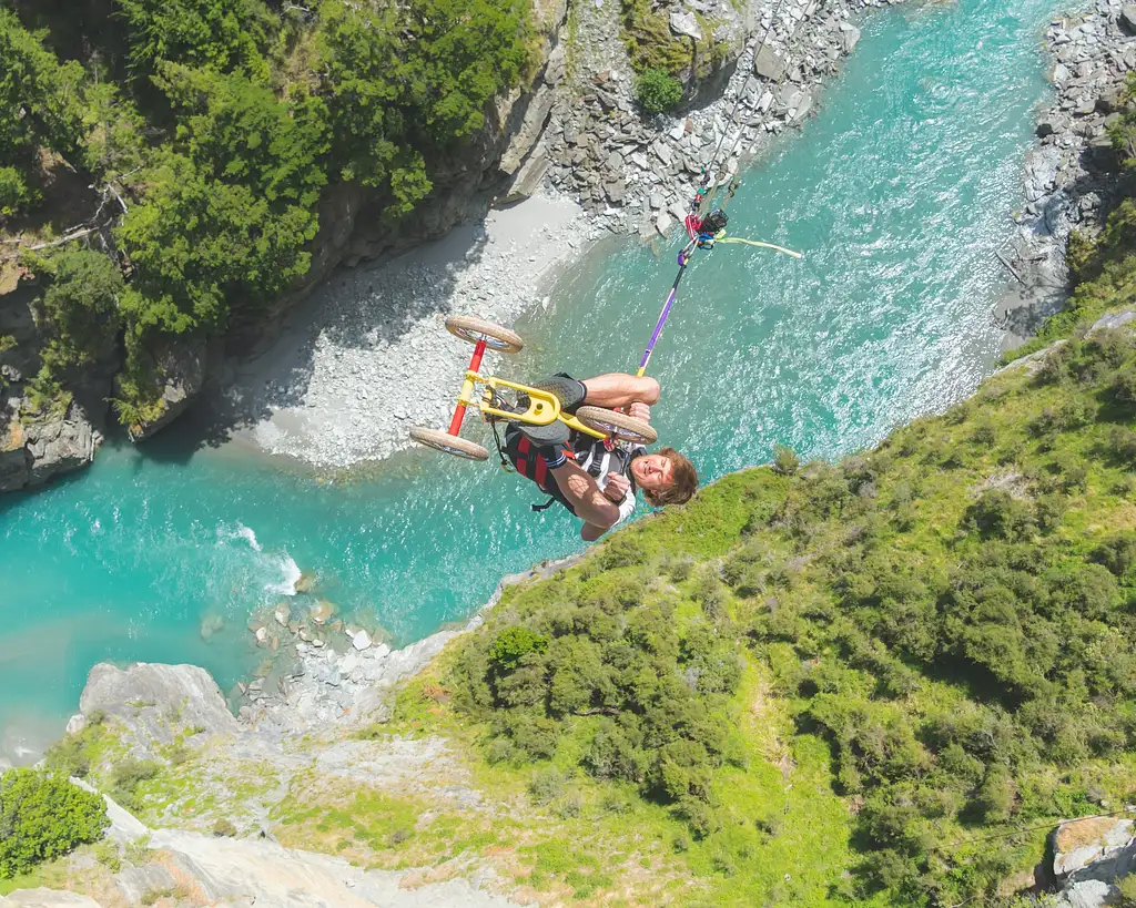 Shotover Canyon Swing Queenstown