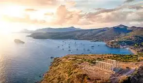 Cape Sounion And The Temple Of Poseidon Sunset Private Tour