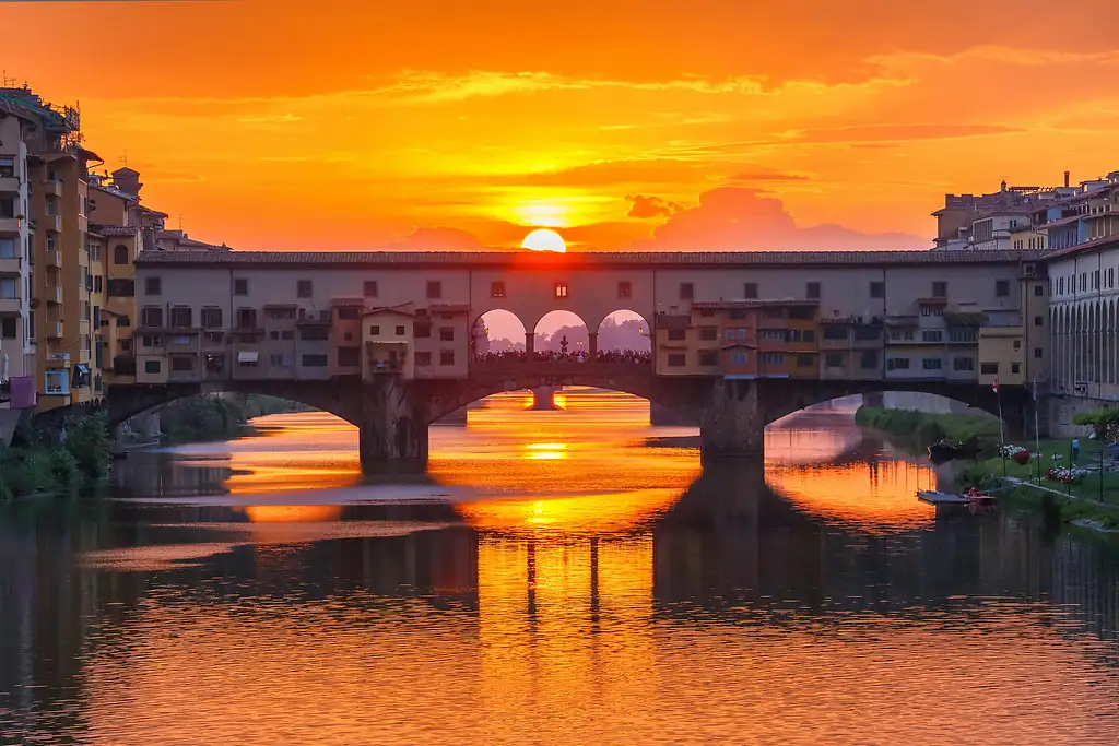 Florence Walking Tour At Sunset With Wine Tasting