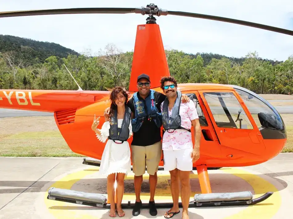 Reef & Whitehaven Beach Landing Helicopter Tour - 2.5 Hours