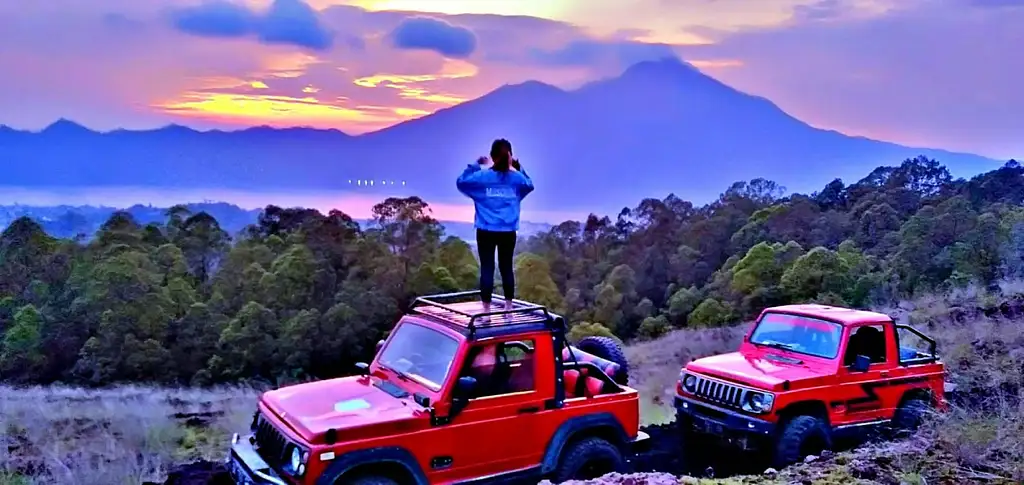 Full Day Mount Batur Jeep Tour with Sunrise Breakfast | Private Tour